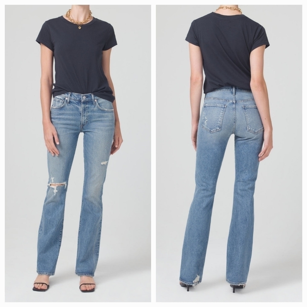 Citizens of Humanity Emannuelle Low Rise Boot Jeans in Meadow size 26 NWT